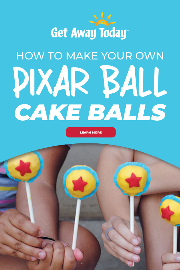 DIY Pixar Ball Cake Pop Tutorial || Get Away Today